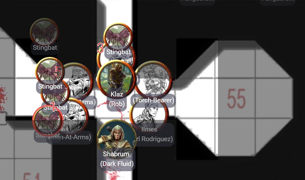 RedDiceDiaries's tweet photo. A couple of shots of our latest expedition in the #Barrowmaze using the #Shadowdark system, the heroes rescued Lord Krothos, son of Duke Ironguard, only losing a single man-at-arms.

#RedDiceDiaries #TTRPG #OSR #DND https://t.co/rimIYPKyYn