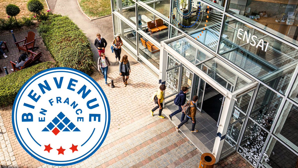 ENSAI (@ensai35) on Twitter photo Le Label “Bienvenue en France” de l’ENSAI renouvelé. Le 3 juillet, <a href="/CampusFrance/">Campus France</a> a décerné le label “Bienvenue en France” de niveau 3 à l’ENSAI, soulignant la pertinence des dispositifs déployés en faveur des étudiants internationaux.
En savoir plus : urlz.fr/rigG Le Label “Bienvenue en France” de l’ENSAI renouvelé. Le 3 juillet, <a href="/CampusFrance/">Campus France</a> a décerné le label “Bienvenue en France” de niveau 3 à l’ENSAI, soulignant la pertinence des dispositifs déployés en faveur des étudiants internationaux.
En savoir plus : urlz.fr/rigG