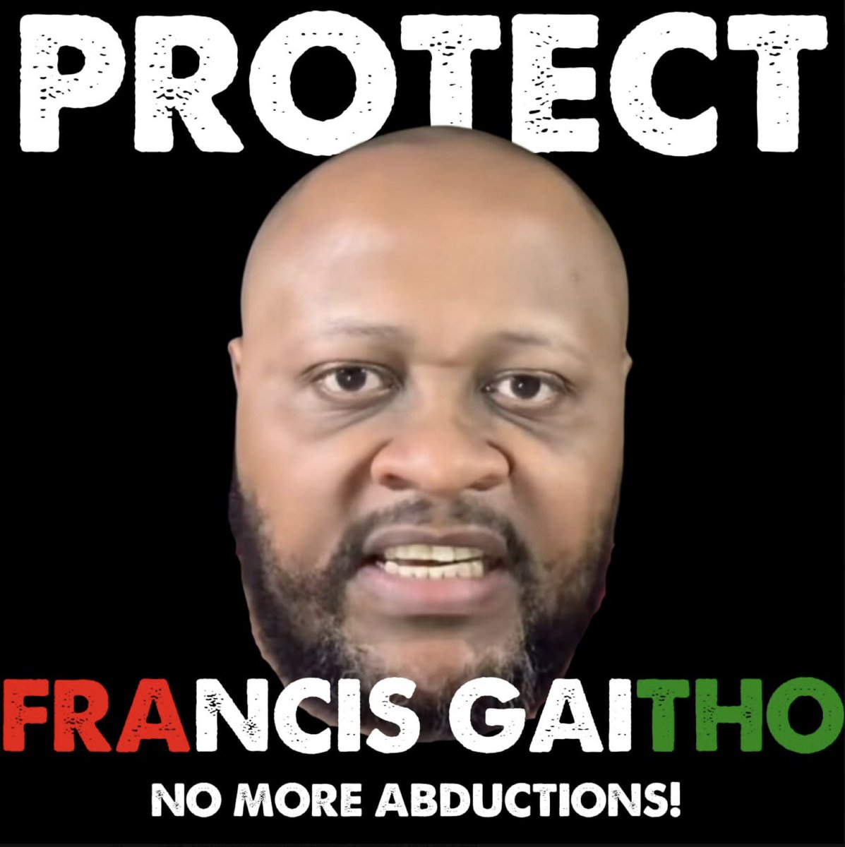 Gaitho will be in court in a few moments. I'll alert the public about the cash-bail. We have to bail him out #FreeGaitho.