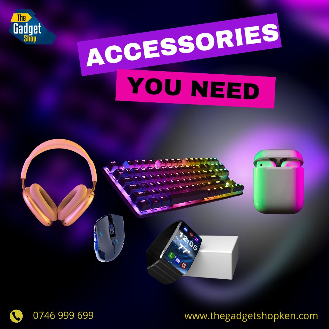 CapitalCentre1's tweet image. Discover the Accessories You Need! @thegadgetshopkenya

From stylish phone covers to essential tech gadgets, we've got everything to elevate your tech game.

#techaccessories #premiumgadgets #phonecovers #techessentials #thegadgetshopkenya #CapitalCentre #FirstStopLastStop