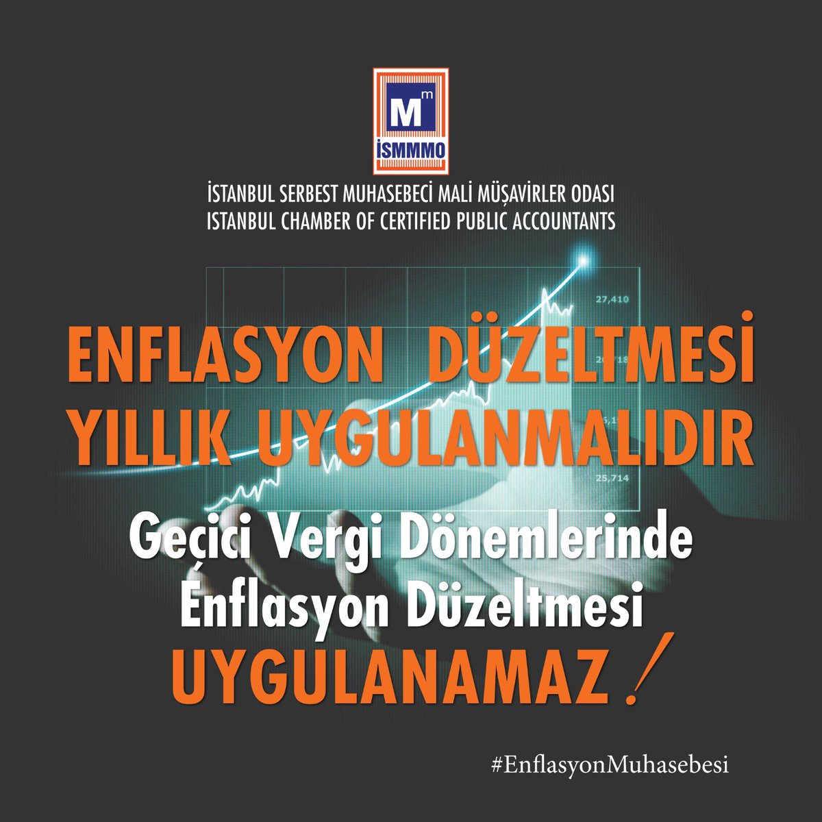 EsraTamturk's tweet photo. Enflasyon Düzeltmesi Yıllık Uygulanmalıdır
Geçici Vergi Dönemlerinde Enflasyon Düzeltmesi Uygulanamaz!
#EnflasyonMuhasebesi https://t.co/FsFYbrJhij
