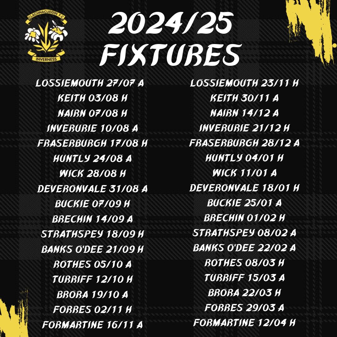 clachfc's tweet photo. FIXTURES 2024/25 📆

A reminder for all our fixtures this upcoming season, all matches can be purchased via our Fanbase site which includes:

• Matchday tickets.
• Matchday mascots.
• Matchday hospitality.

https://t.co/zEsh0x3HRv https://t.co/cRPQxdmMGn