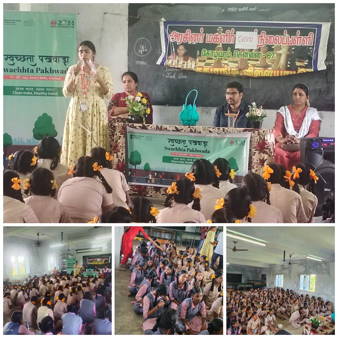 IOCLSRPLEnnore's tweet photo. Incinerator Installation at Location - Government Girls High School, Sholavaram, Total beneficiaries (approx.) - 740+ students &amp; 20 Teachers- Installing an incinerator for sanitary pads in a school can be a crucial step in promoting proper waste management and hygiene. https://t.co/DlSvxTojyF
