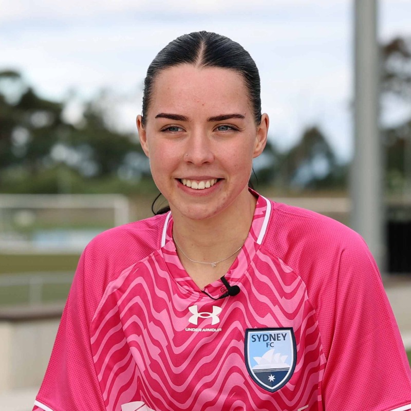 SydneyFC's tweet photo. Hear what our newest keeper had to say on her move to the Champions and what she hopes to achieve while here 🗣️

#SydneyIsSkyBlue