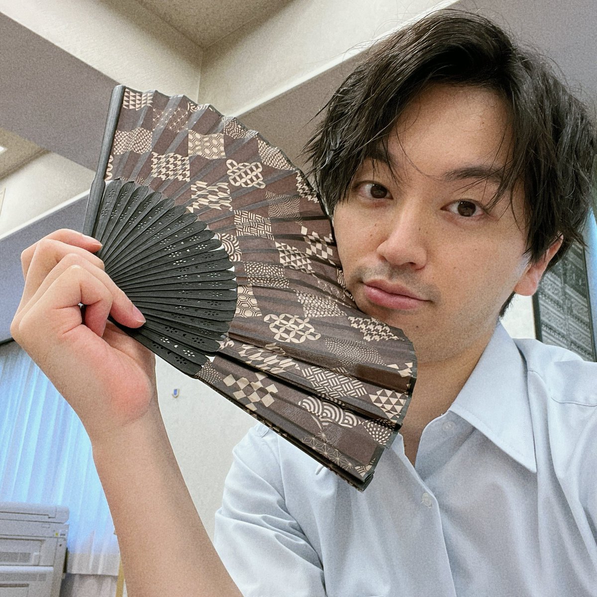 sekainonaoki's tweet image. 夏の必需品
#扇