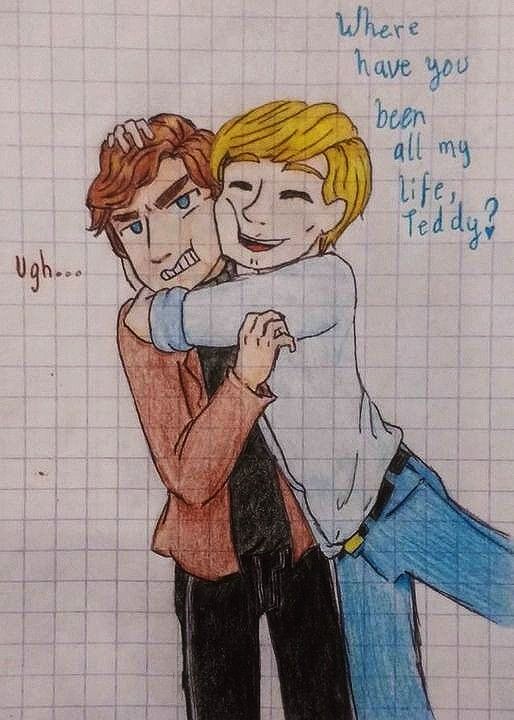 Actually, initially the story is about three friends Radko, Iliyan and Todor, who grew up in an orphanage in the Bulgarian city of Dobrich, who go abroad and change their names, I think it will be interesting to write it on Wattpad someday, but I'm TOO lazy XD