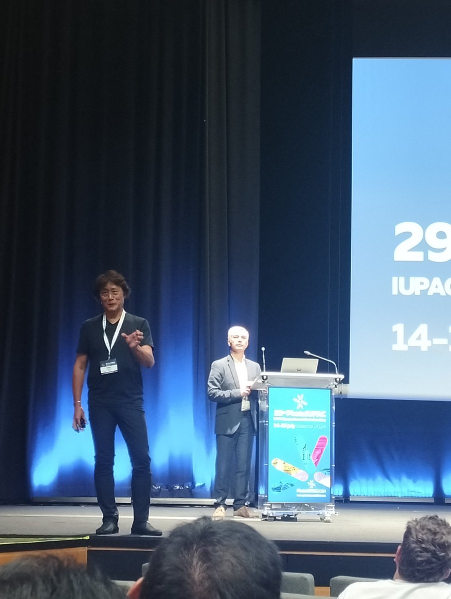 PhotoIUPAC2024 (@photoiupac2024) on Twitter photo Awesome plenary lecture at <a href="/photoIUPAC2024/">PhotoIUPAC2024</a>:Comprehensive molecular design aimed at high-performance OLEDs.
Thanks Prof. CHIHAYA ADACHI Awesome plenary lecture at <a href="/photoIUPAC2024/">PhotoIUPAC2024</a>:Comprehensive molecular design aimed at high-performance OLEDs.
Thanks Prof. CHIHAYA ADACHI