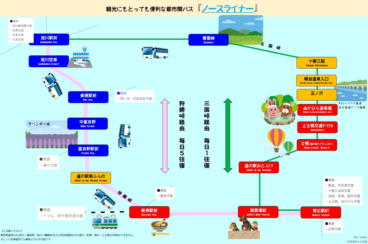 北海道拓殖バス株式会社 on X: 