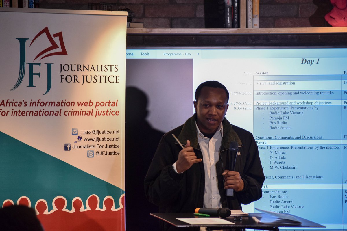 🚨HAPPENING NOW:

.<a href="/JFJustice/">JFJustice</a> is hosting a co creation workshop on building human rights learning communities.🪡🧵

Access of information is a challenge to most community radio journalists, especially when reporting on human rights stories due to various reasons: 

🔴Insufficient