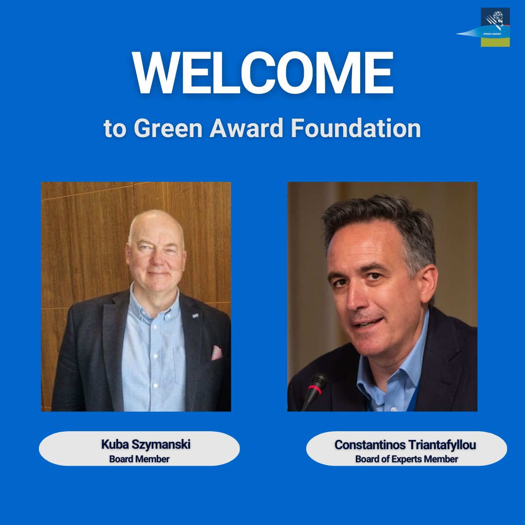 We are delighted to welcome two new members to our governing boards. 🎉

Capt. Kuba Szymanski, Sec. Gen of <a href="/InterManagerOrg/">InterManager</a>  joins us as a Board member, while Constantinos Triantafyllou, Head of Strategy &amp; Development at <a href="/HELMEPA/">HELMEPA</a>  joins us as a Board of Experts member. 👏