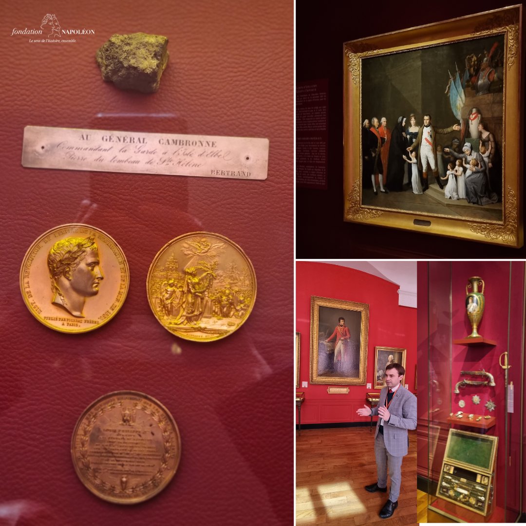 📷 Merci aux équipes du Musée national de la Légion d’honneur et des ordres de chevalerie, 🙏 <a href="/TomDutheil2/">Tom Dutheil</a>, pour notre belle visite de cette grande maison. Incontournable pour les "napoléoniens", bien sûr, mais aussi en 2024 pour les amoureux de sport... #JeudiPhoto #expo