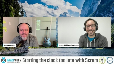 Scrumdotorg's tweet image. Flow Metrics are a common and powerful way for Scrum and Kanban teams to measure their ability to deliver value to market. PST Louis-Philippe Carignan joins PST Matt Dominici to have a discussion on the topic. ow.ly/CgCE50SzHkm #FlowMetrics @mattdominici @lpcarignan