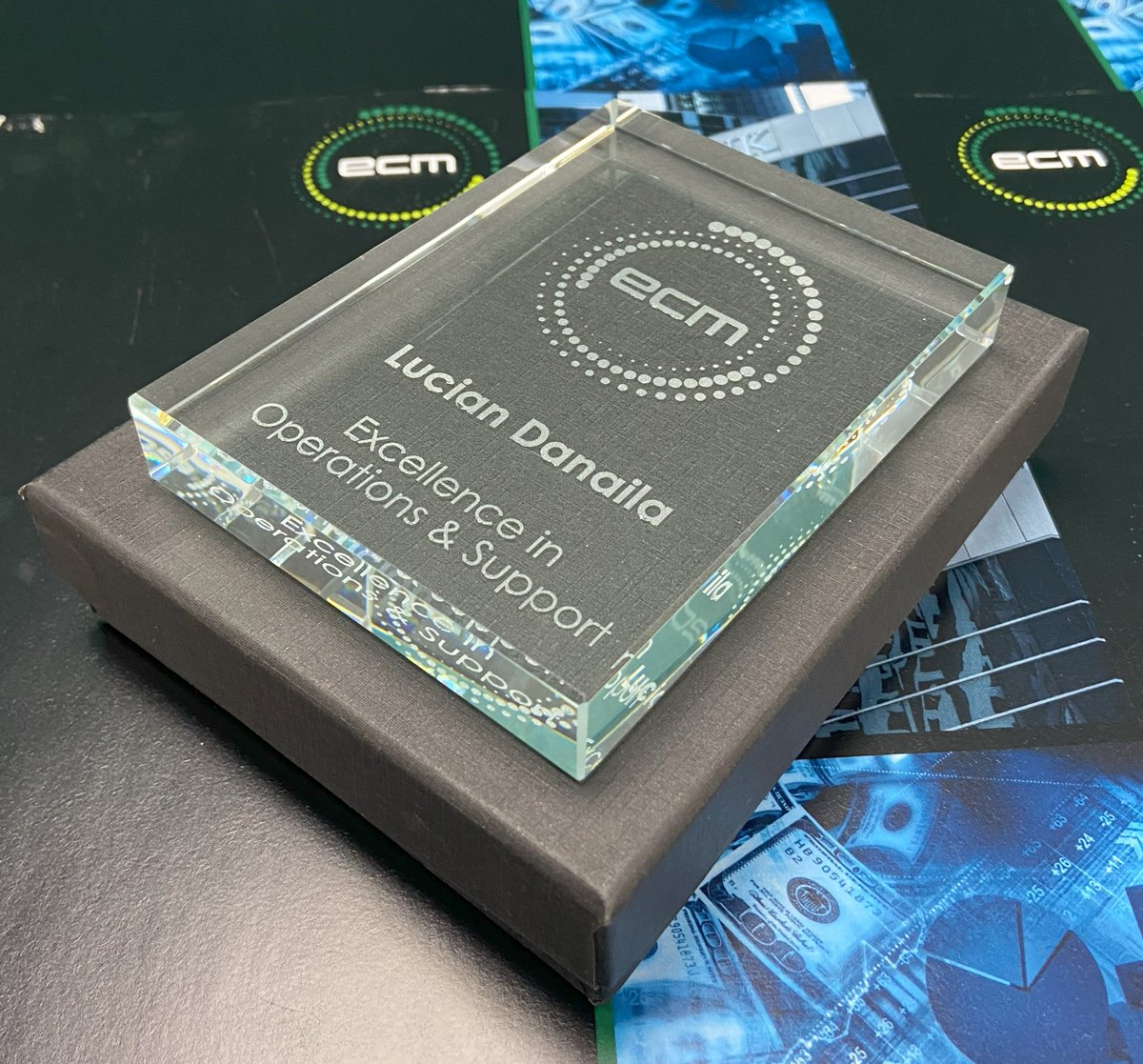 ECM_Software's tweet image. We’re continuing our celebration of employees for the ECM Awards!
The next category was Excellence in Operations 🏆

Congratulations to Lucian, who has been instrumental in maintaining our customers through a period of change here at ECM 👏

#ECMAwards #ExcellenceInOperations
