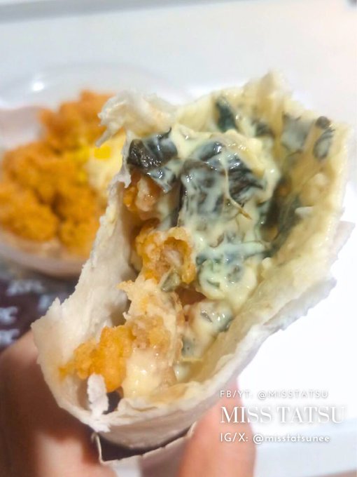 KFC Creamy Spinach Twister, Brownies and Famous Bowl 🍝 #KFC #pinoyfood #breakfast #lunch #dinner #KFCCreamySpinachFest<a href="/tag/lunch"class="tags"><span>#lunch</span></a><a href="/tag/dinner"class="tags"><span>#dinner</span></a><a href="/tag/breakfast"class="tags"><span>#breakfast</span></a><a href="/tag/philippines"class="tags"><span>#philippines</span></a><a href="/tag/filipinofood"class="tags"><span>#filipinofood</span></a>