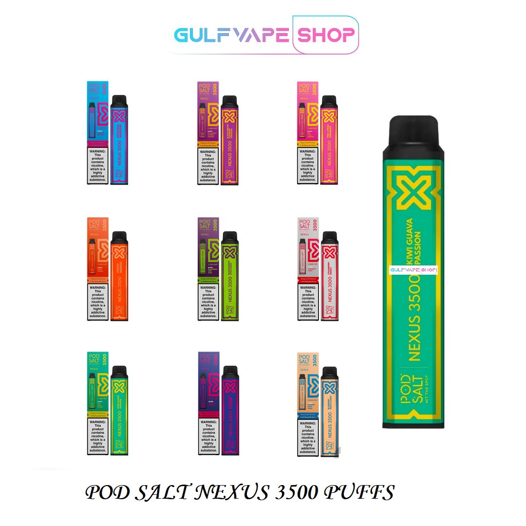 POD SALT NEXUS 3500 PUFFS IN DUBAI

#vapecommunity #vaping #vapeshop #vapelove #vapeforlife #vapingsaveslives #vapedubai #vapereview #dubaivapers #vapeuae #dubaivape 
#vapedisposable #disposablevape #disposable

gulfvapeshop.com/product/pod-sa…