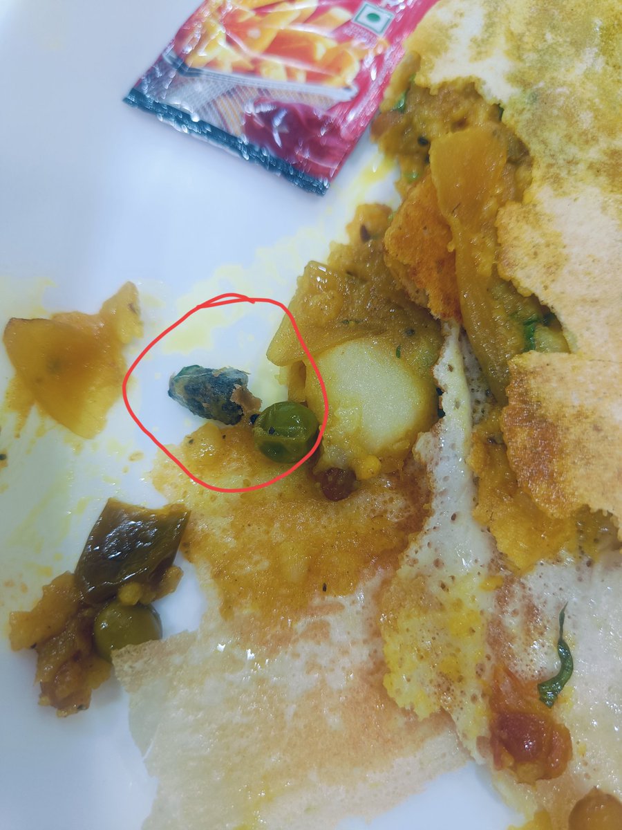 smritischandel's tweet photo. hospitality industry. 
I urge you to take immediate action to investigate this matter and implement stricter quality control measures to prevent such incidents. @DIPRRajasthan @my_rajasthan @BhajanlalBjp @jagograhakjago https://t.co/2NXvGKmVcY