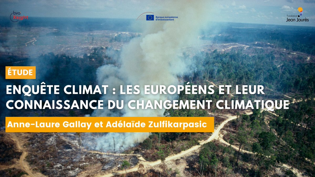 Fondation Jean-Jaurès (@j_jaures) on Twitter photo 📊🇪🇺 Au lendemain d’une séquence électorale qui témoigne d’un recul de l’enjeu climatique, <a href="/AZulfikarpasic/">Adélaïde Z</a> et Anne-Laure Gallay font le point sur la connaissance qu’ont les citoyens européens du changement climatique.
jean-jaures.org/publication/en… 📊🇪🇺 Au lendemain d’une séquence électorale qui témoigne d’un recul de l’enjeu climatique, <a href="/AZulfikarpasic/">Adélaïde Z</a> et Anne-Laure Gallay font le point sur la connaissance qu’ont les citoyens européens du changement climatique.
jean-jaures.org/publication/en…