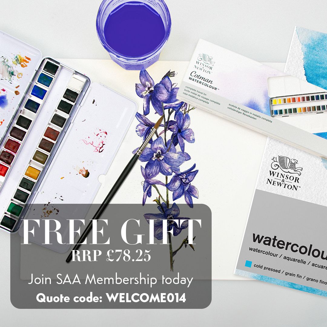 Join the SAA today! 🎨Here are some of the most popular reasons people sign up!

🎨 Video tutorials on demand
🎨 Free standard UK delivery on all orders over £25
🎨 Price match guarantee
🎨 Exclusive offers and deals
Sound good? Join SAA Membership today:
saa.co.uk/join