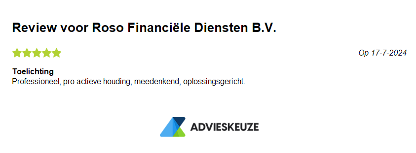 Altijd mooi om gewaardeerd te worden, allemaal bedankt voor het vertrouwen!