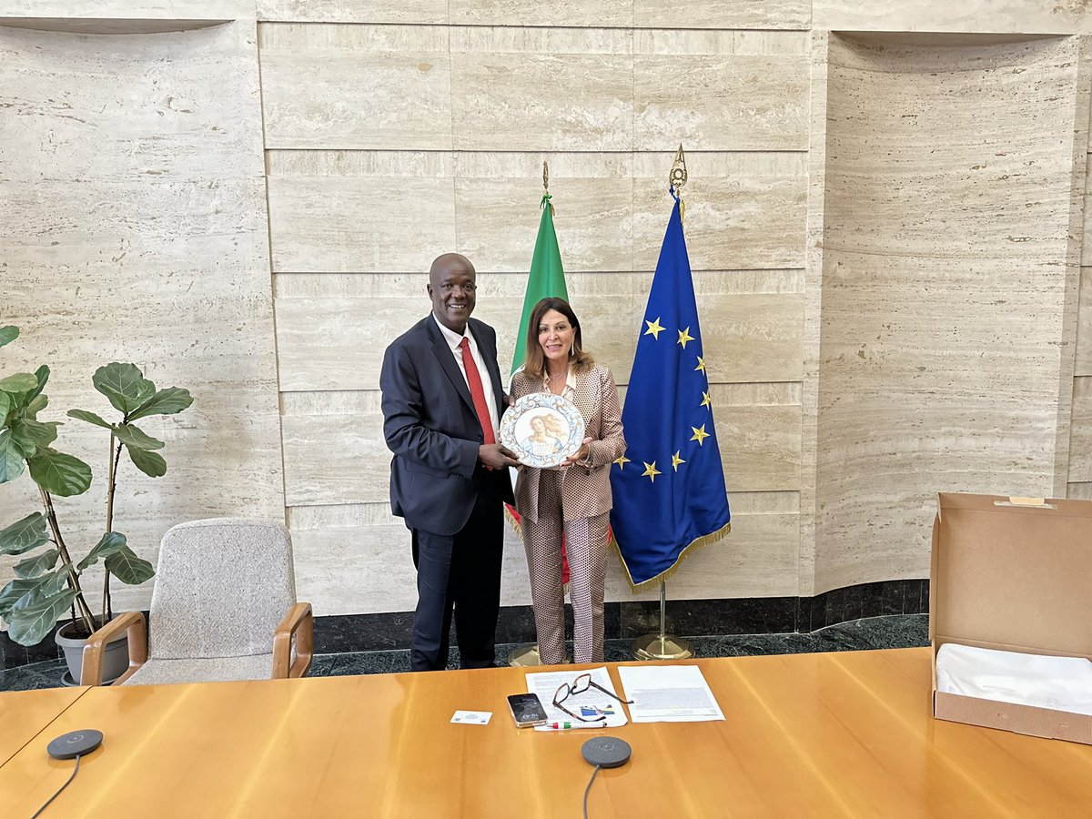 I met with Sen. Daniela Garnero Santanchè, the Italian Minister of Tourism, to sign an agreement for maritime education and training courses for youth in the coast region. The Italian Government will fund these courses to empower young people with skills for seafaring jobs..