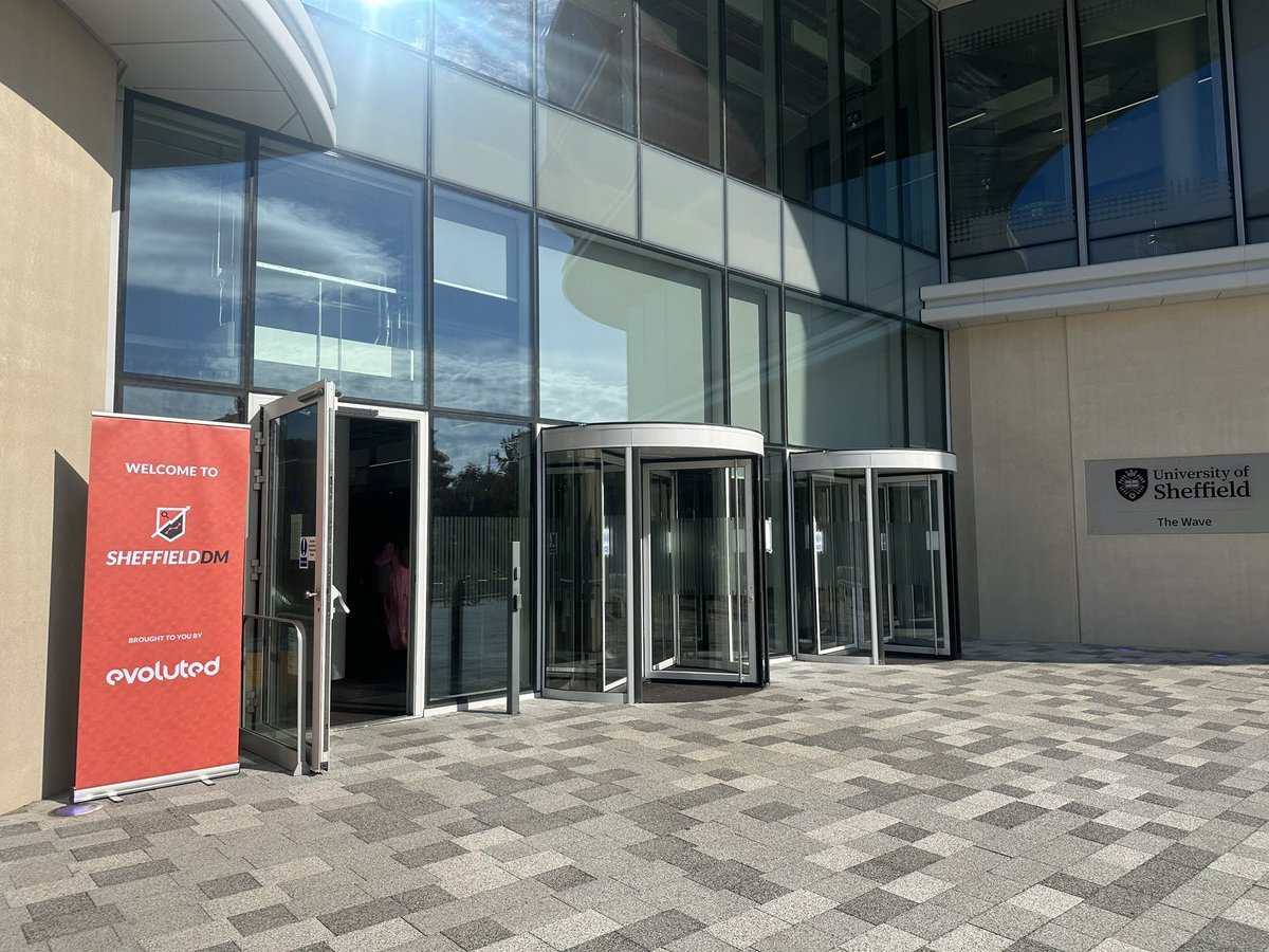 Today’s the day! Sheffield DM Summer ‘24 is kicking off at 9.30am 🧡

We’re all set up and ready! See you soon.