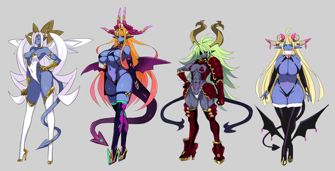 skeb納品しました
依頼者様のOCサキュバス12体大変お待たせ致しました、ご依頼ありがとうございました! 