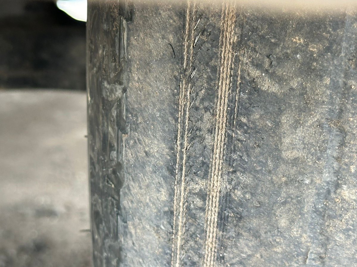 jain101993's tweet photo. @Toyota_India Toyota has no security and good quality . In just 6months all the wires have come out from tyre. Such a waste car and quality. Tyre got burst on highway. https://t.co/yyXsxKPiiF