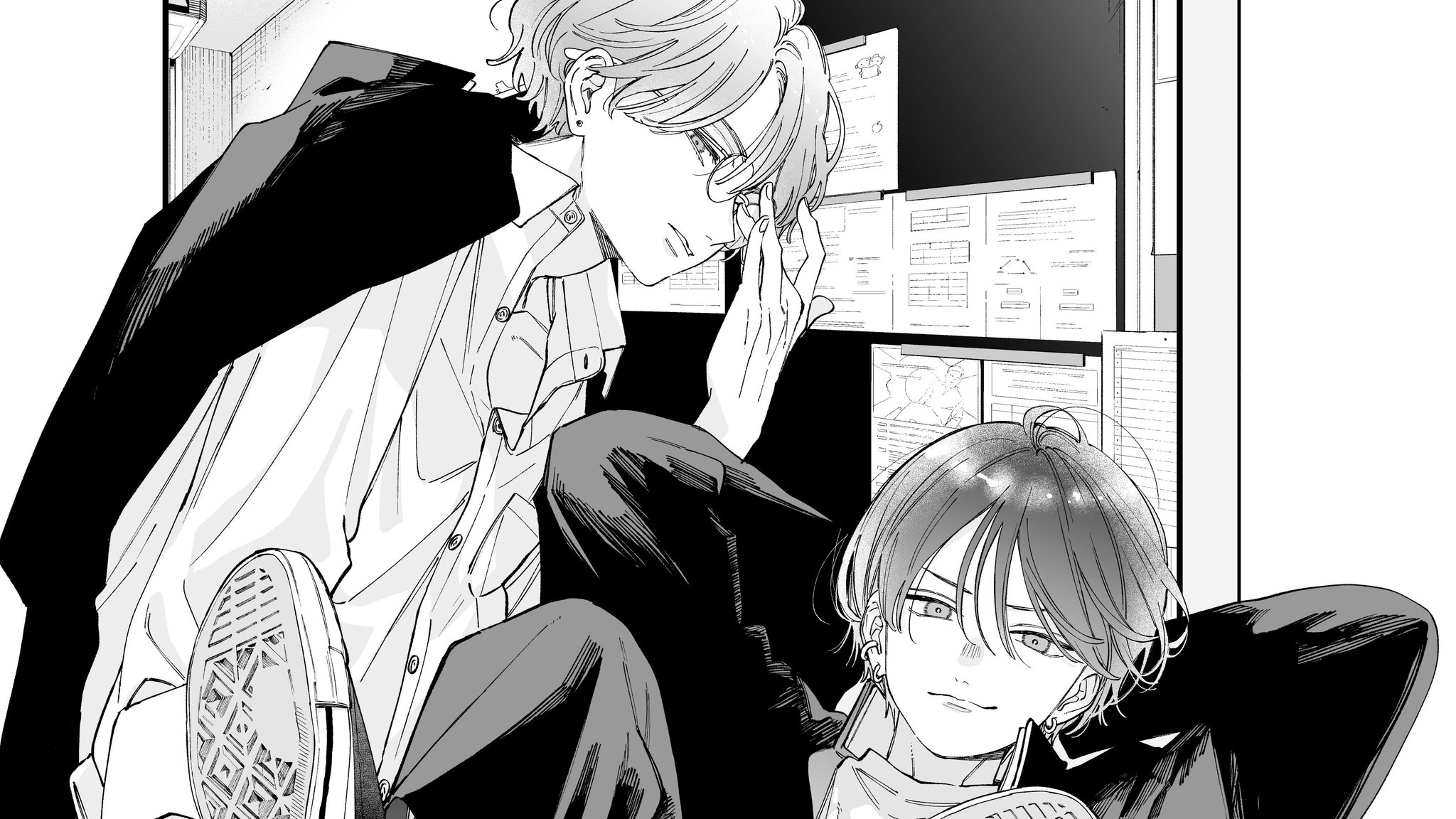 Amazon.co.jp: 陰と日向のボーダーライン (GUSH COMICS) : 大島