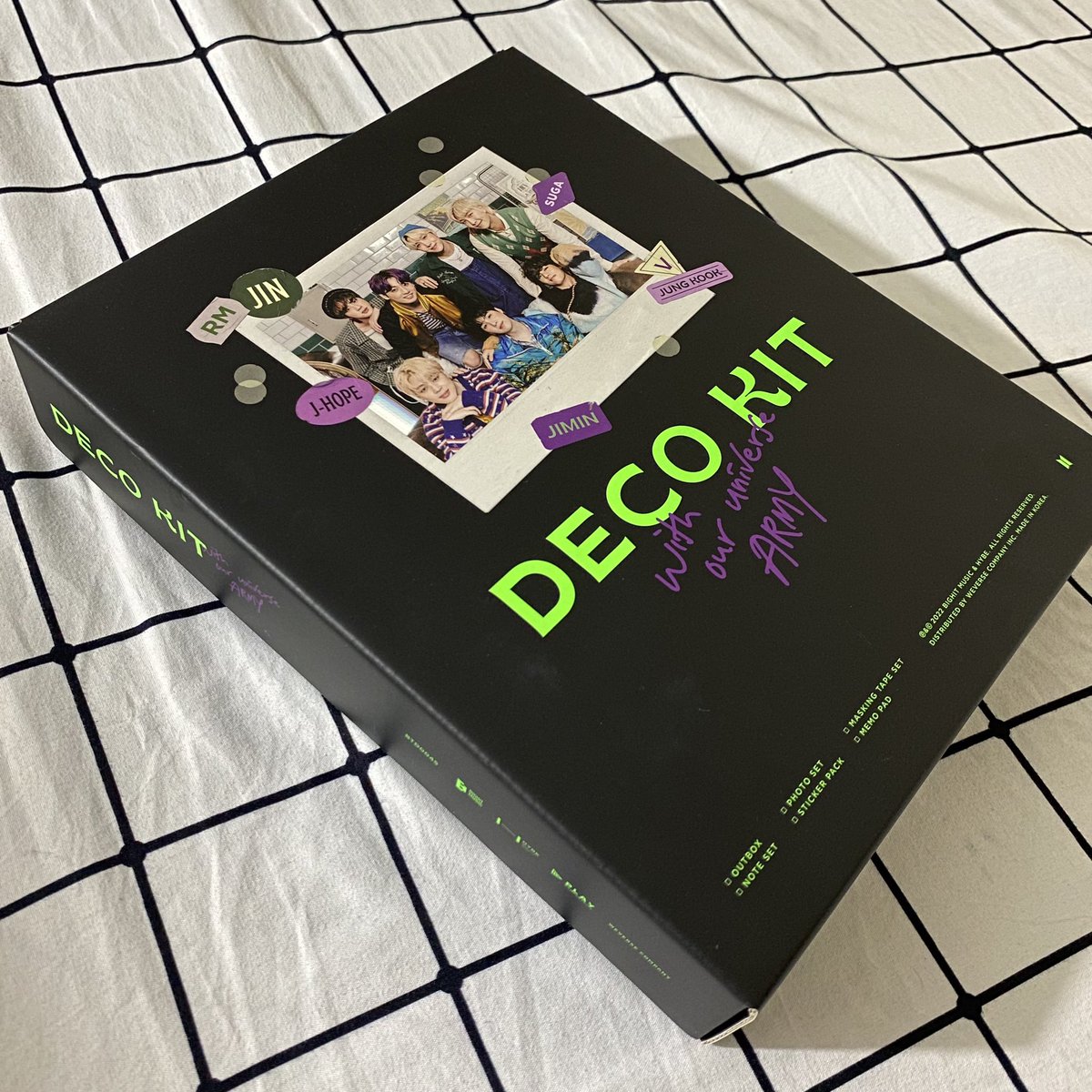 PJMCI95's tweet photo. wts lfb ph 
bts deco kit unsealed 

₱350

complete inclu, x pc
mint condi
dop/payo

t. rm namjoon jin seokjin suga yoongi jhope hobi jimin v taehyung jk jungkook https://t.co/2b3bBsE4AU