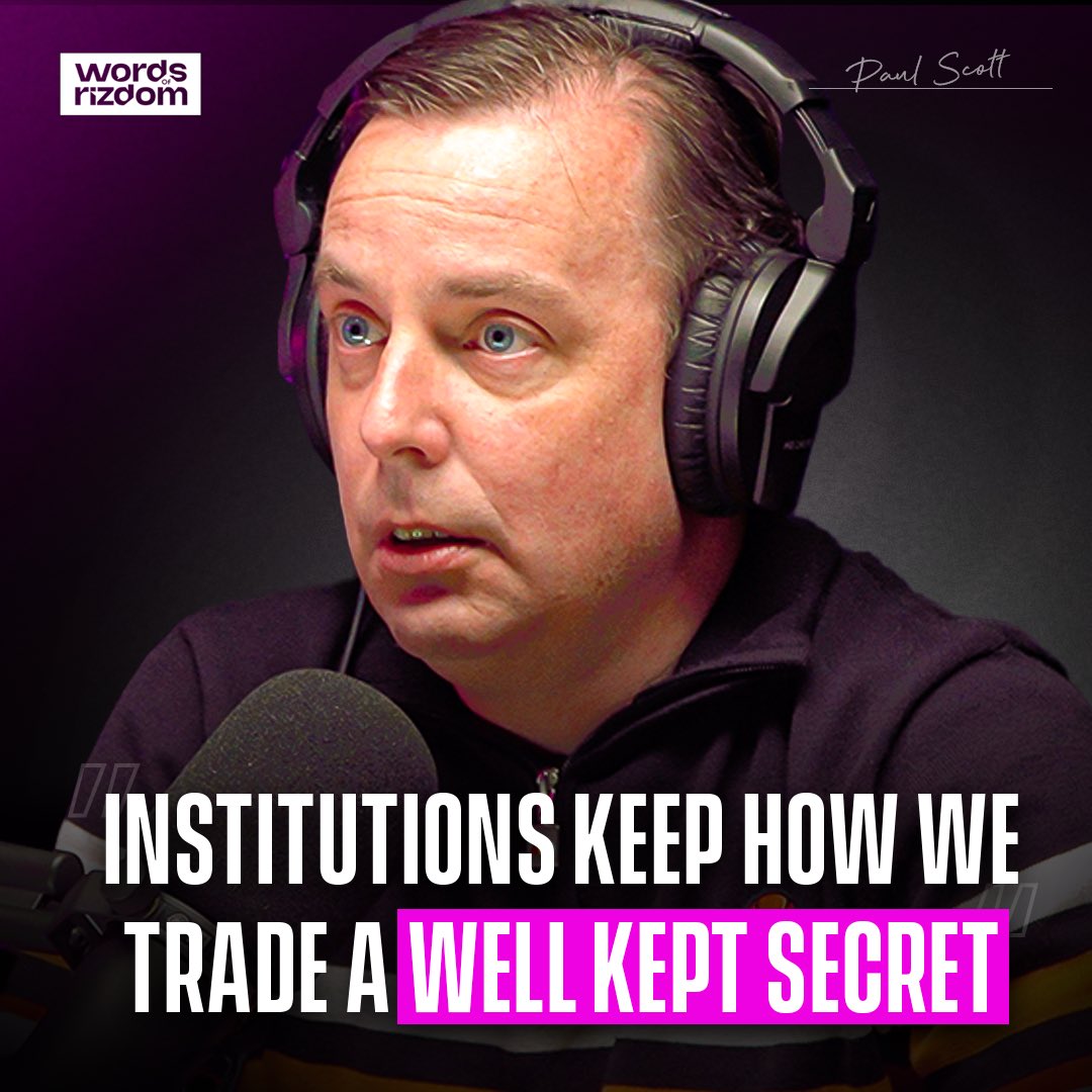 Paul Scott started trading in institutions in 1994!

30 years of experience will be shared on this episode. 

He shares ALL from both a technical standpoint to the mindset of trading. 

Today 6pm BST/1pm EST 

Repost and follow the page for a chance to win a $25k ACG Account 👇