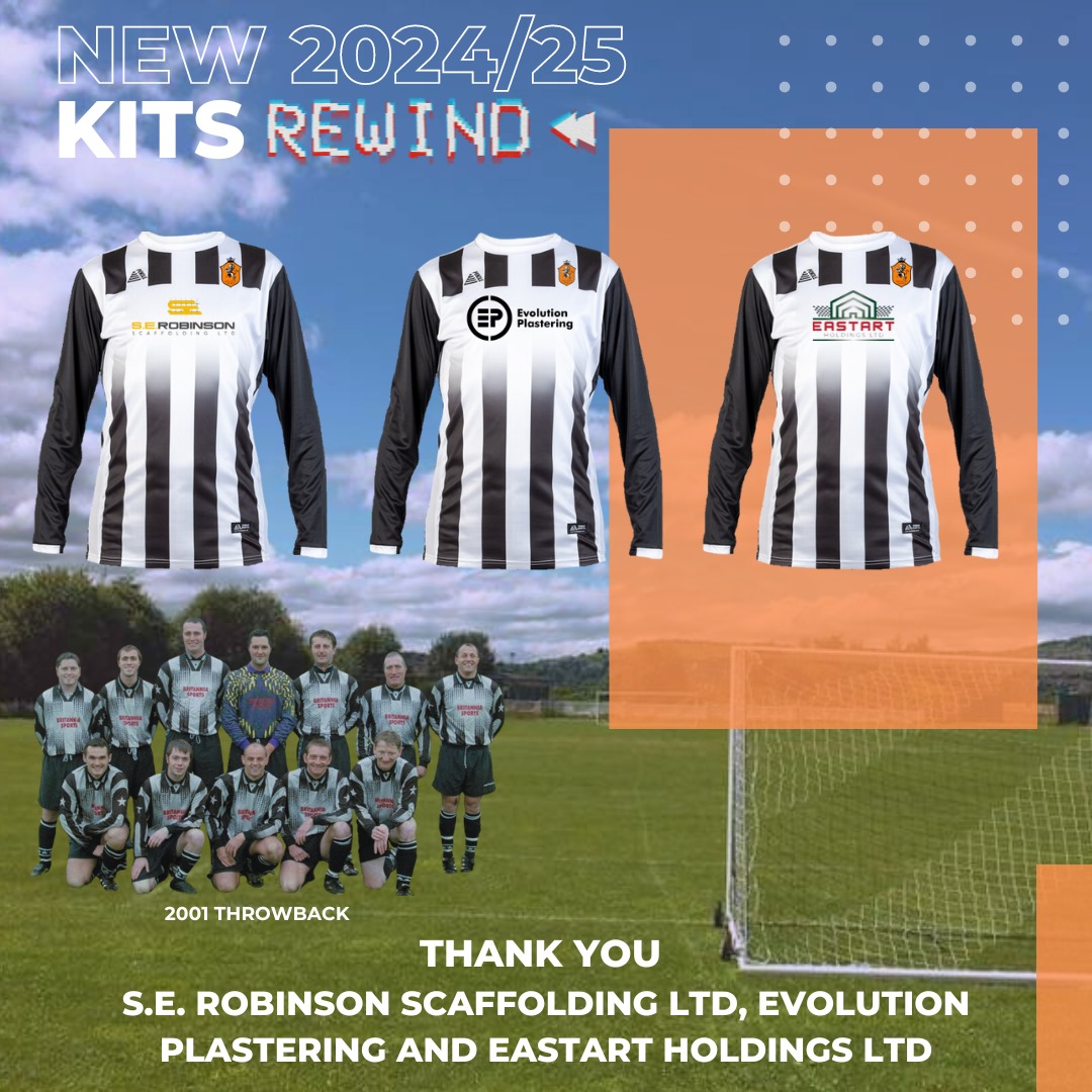 We've been locked out of here!!! 

Here's our new kits for next season! 

Thanks to all our sponsors ❤️