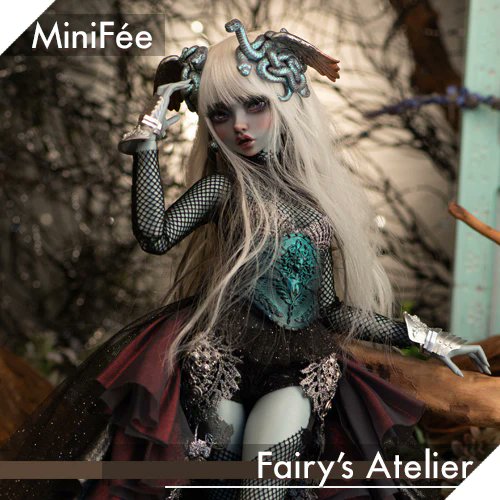 dolkstation01's tweet photo. MiniFee Layla Full Package (Medusa) is our new BJD in stock you can get her now as soon as possible.
📌 [GIFT] MiniFee Sarang head (NS Natural Skin)
🛒 Visit --> https://t.co/UYbRHk8FxJ 
Ready to ship
#bjd #doll #dolls #balljointeddoll #fairyland #minifee #dolkbjd #smartdoll https://t.co/Y9QZTGJ233