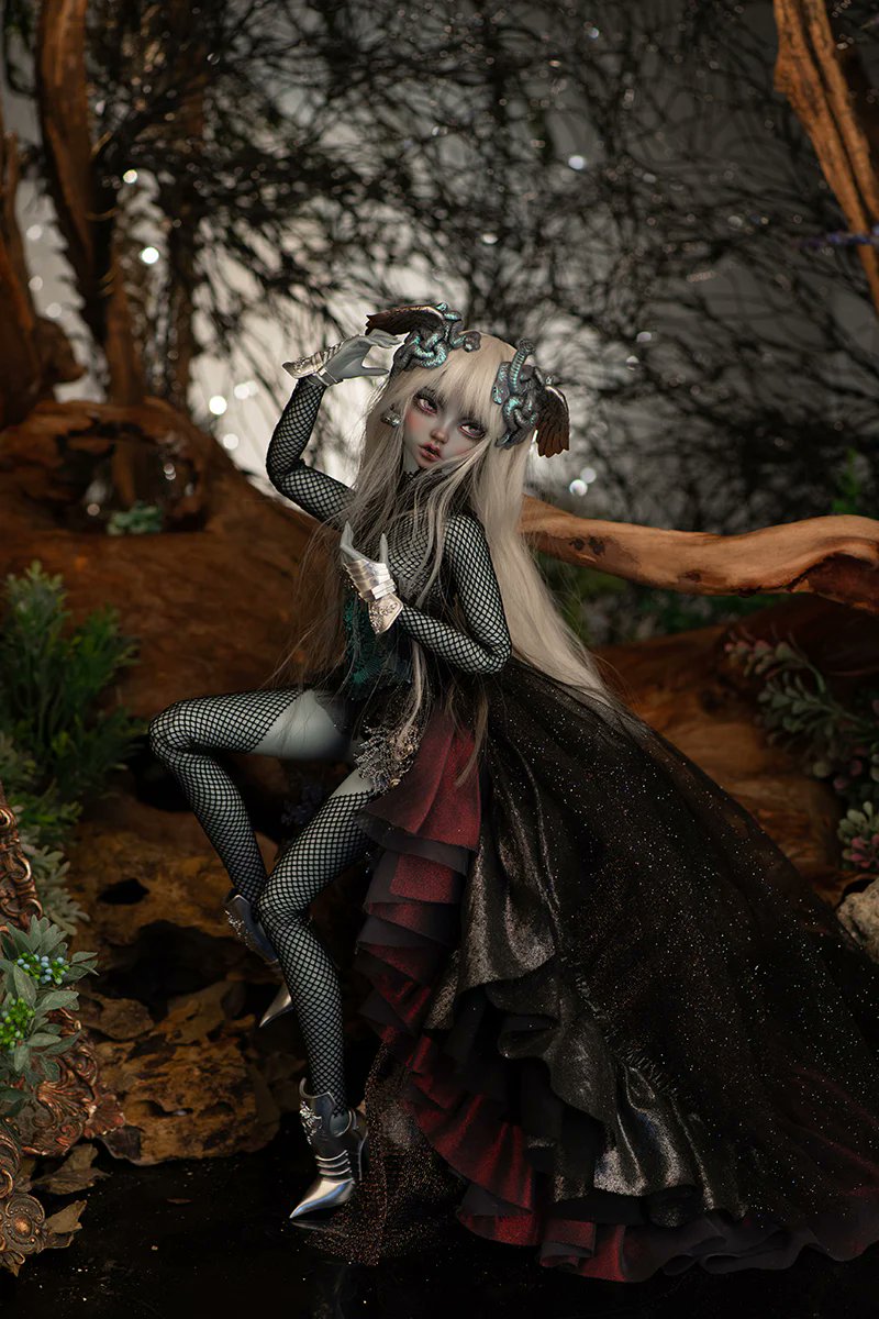 dolkstation01's tweet photo. MiniFee Layla Full Package (Medusa) is our new BJD in stock you can get her now as soon as possible.
📌 [GIFT] MiniFee Sarang head (NS Natural Skin)
🛒 Visit --> https://t.co/UYbRHk8FxJ 
Ready to ship
#bjd #doll #dolls #balljointeddoll #fairyland #minifee #dolkbjd #smartdoll https://t.co/Y9QZTGJ233