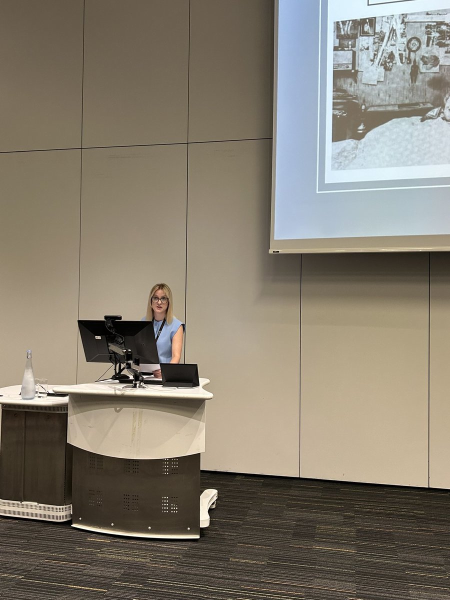 Lucy (@history_lucy) on Twitter photo Really enjoyed giving my first ever(!!) conference paper this morning as part of a disability history panel at <a href="/SSHMedicine/">SSHM (@sshmedicine.bsky.social)</a> #SSHM2024. My paper was based on an article co-authored with @coreen_anne about polio survivors, reading technologies and cognitive diversities. Really enjoyed giving my first ever(!!) conference paper this morning as part of a disability history panel at <a href="/SSHMedicine/">SSHM (@sshmedicine.bsky.social)</a> #SSHM2024. My paper was based on an article co-authored with @coreen_anne about polio survivors, reading technologies and cognitive diversities.