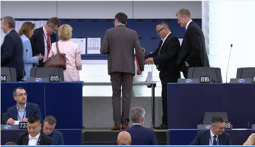 European democracy in action. Today is the day of the election of the President of the EU Commission. As HR service industry we will work towards the Europe We Want! l - World Employment Confederation (weceurope.org)