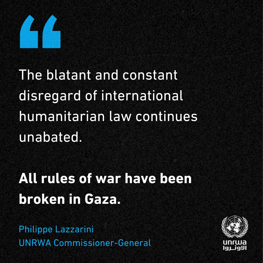 UNRWA tweet media