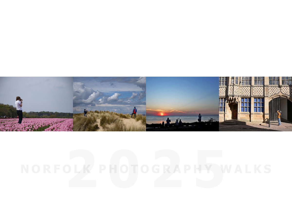 If you've been on a photo walk over the past five years and would like the chance to have your photo/s in the 2025 Norfolk Photography Walks wall calendar, all the details you need are coming soon!