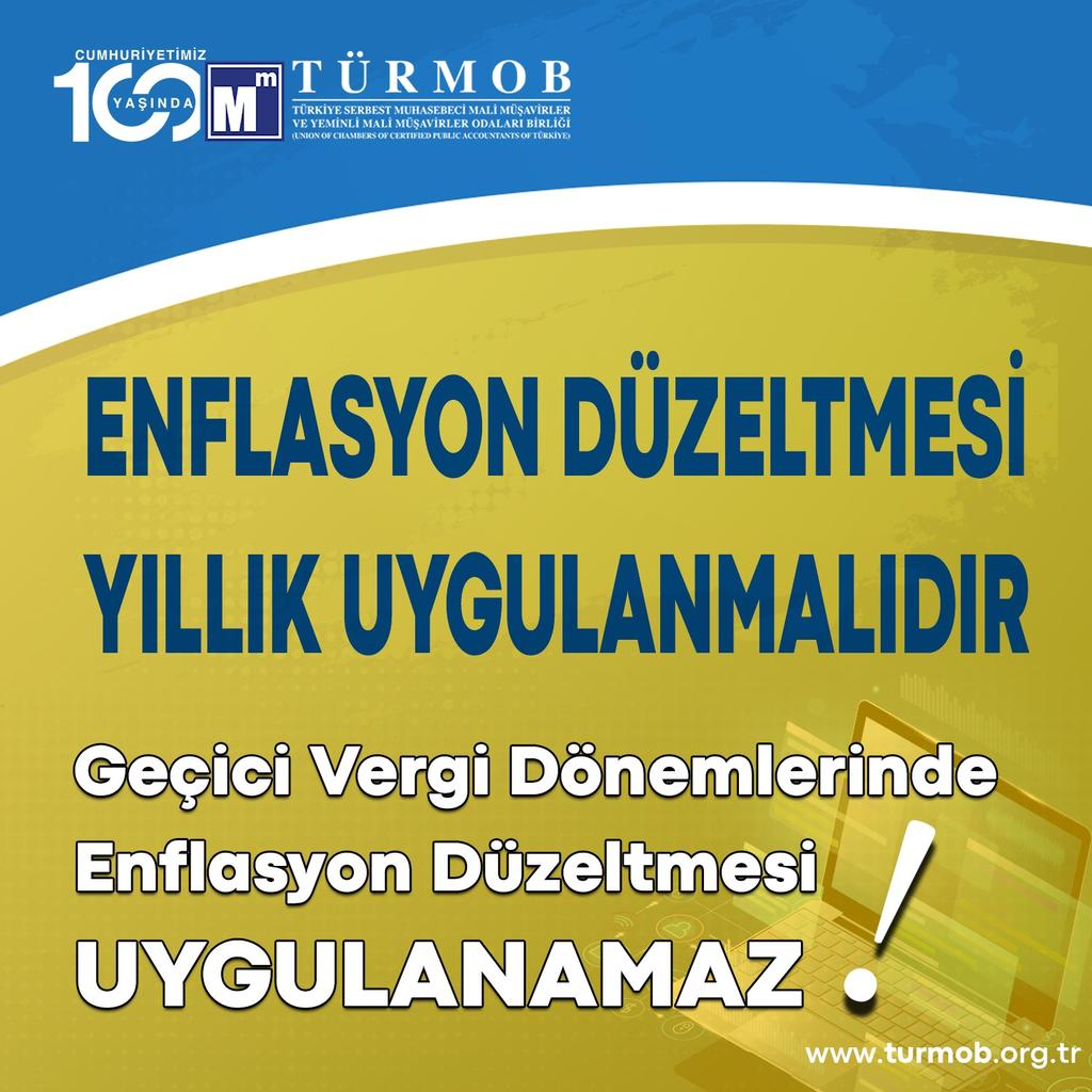 #EnflasyonMuhasebesi