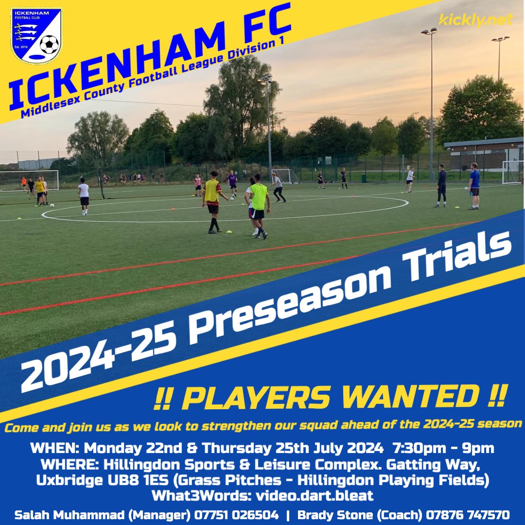 Ickenham FC tweet media