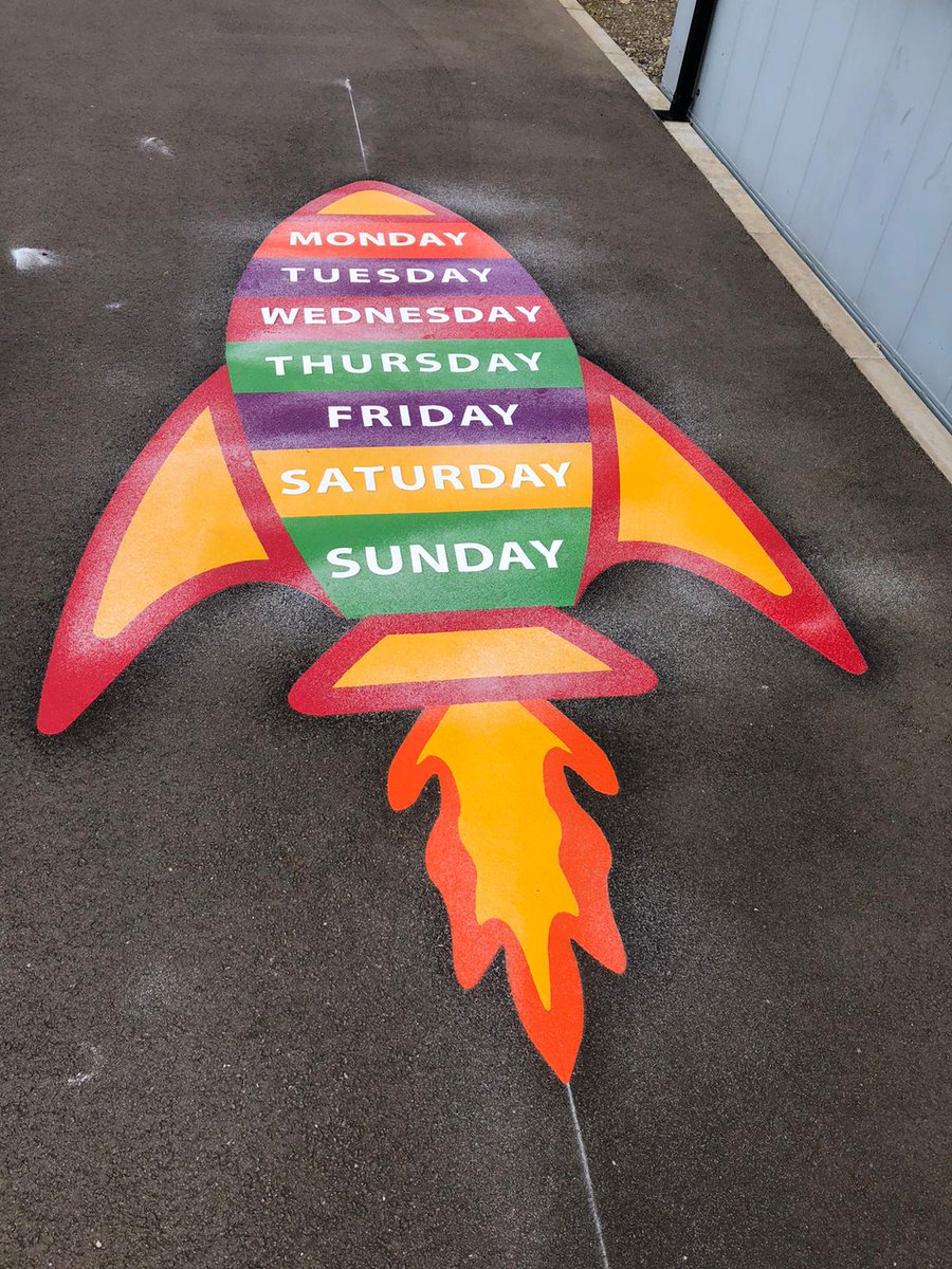 SportsafeUK's tweet photo. #ThrowbackThursday to this playground markings installation.🤩

📲Find out more and enquire today at https://t.co/U60YllpvAB

#PlaygroundMarkings #PlaygroundEquipment #School #Playground #SupportingTheNextGeneration https://t.co/tN0Z0yGtZW