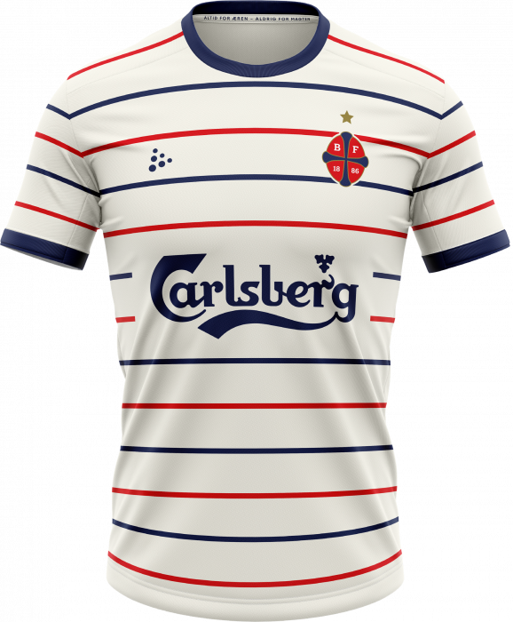 Slår flere af de største klubbers trøje med flere længder. En af de fedeste fodboldtrøjer herhjemme. <a href="/BKFREM_official/">Boldklubben FREM</a> nye udebanetrøje, der i øvrigt er skabt i en designkonkurrence udskrevet blandt fansene.