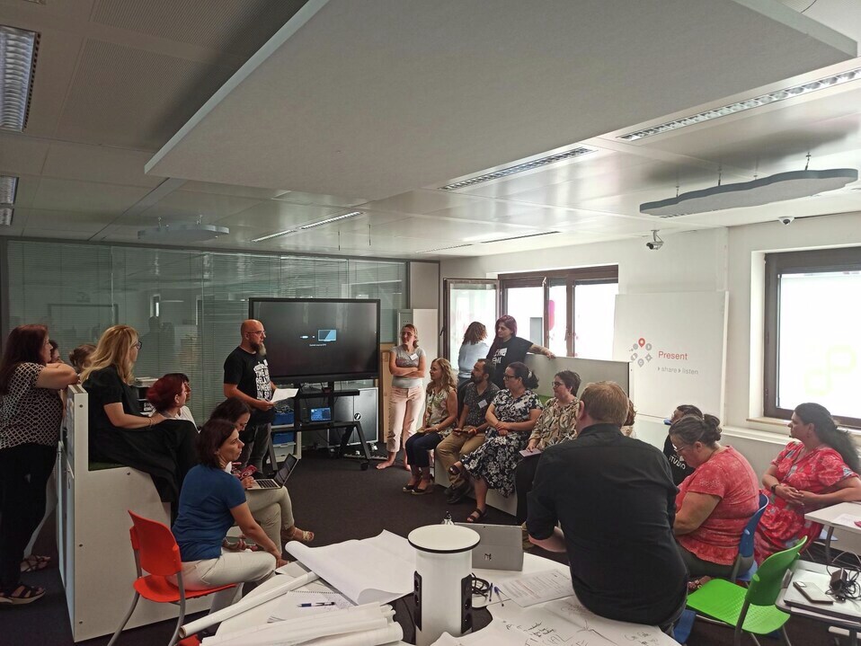 eu_schoolnet's tweet photo. Recently, we hosted the 'Media Literacy Champion Training of Trainers' Course at @fcl_euschoolnet, as part of the #MLCE project! It empowers educators in EU with the right tools to enhance media literacy. Read more: https://t.co/PenJMPvHZ3 @Info_Activism @SaveChildrenIT @IFLA https://t.co/7xrT4nK0F2