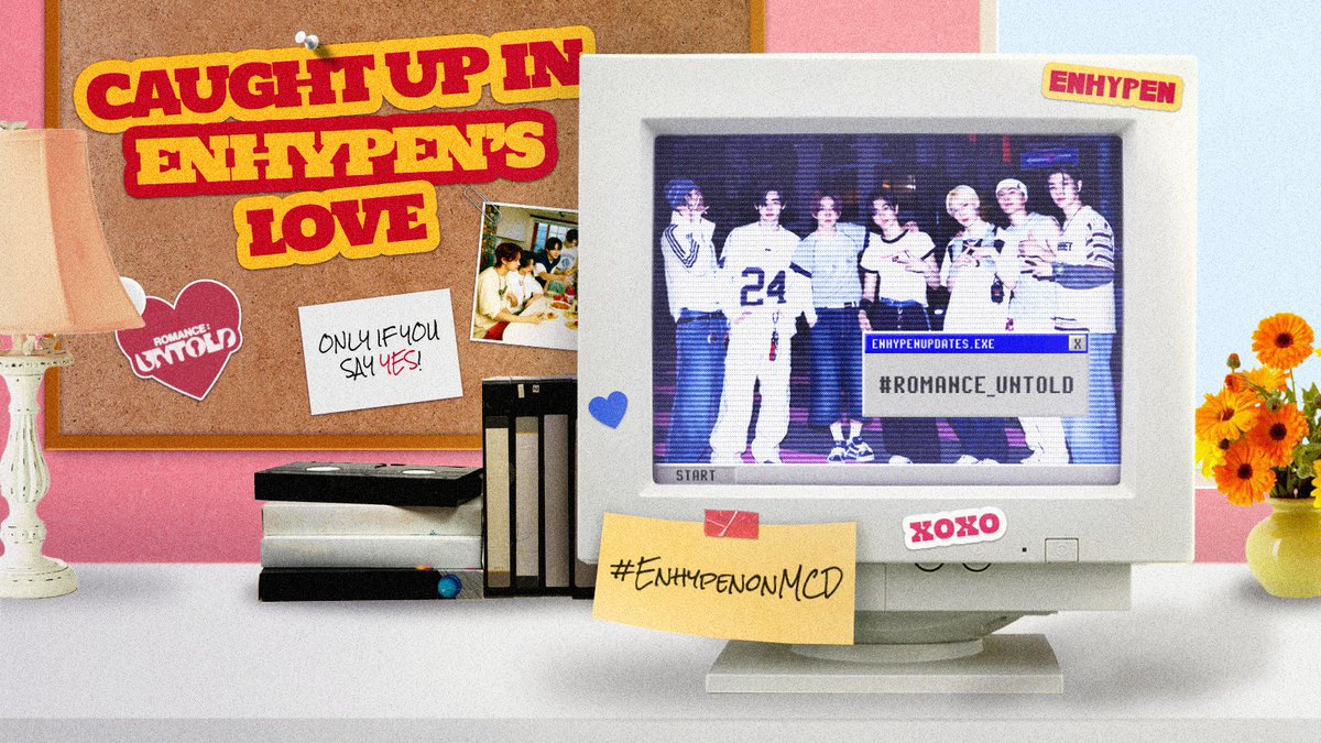 enhypenupdates's tweet photo. ENGENEs! Tune in to MCountdown today as our seven vampires in love perform 'XO (Only If You Say Yes)' and 'Hundred Broken Hearts'! 💌

Make sure you have your Mnet Plus accounts ready as well for the live voting. 🥳

🔗 https://t.co/tCe3mvqhsc
🔒 700 Replies & RTs

CAUGHT UP IN ENHYPEN’S LOVE
#ENHYPENonMCD #ROMANCE_UNTOLD #ENHYPEN_XO #OnlyIfYouSayYes #ENHYPEN @ENHYPEN_members @ENHYPEN