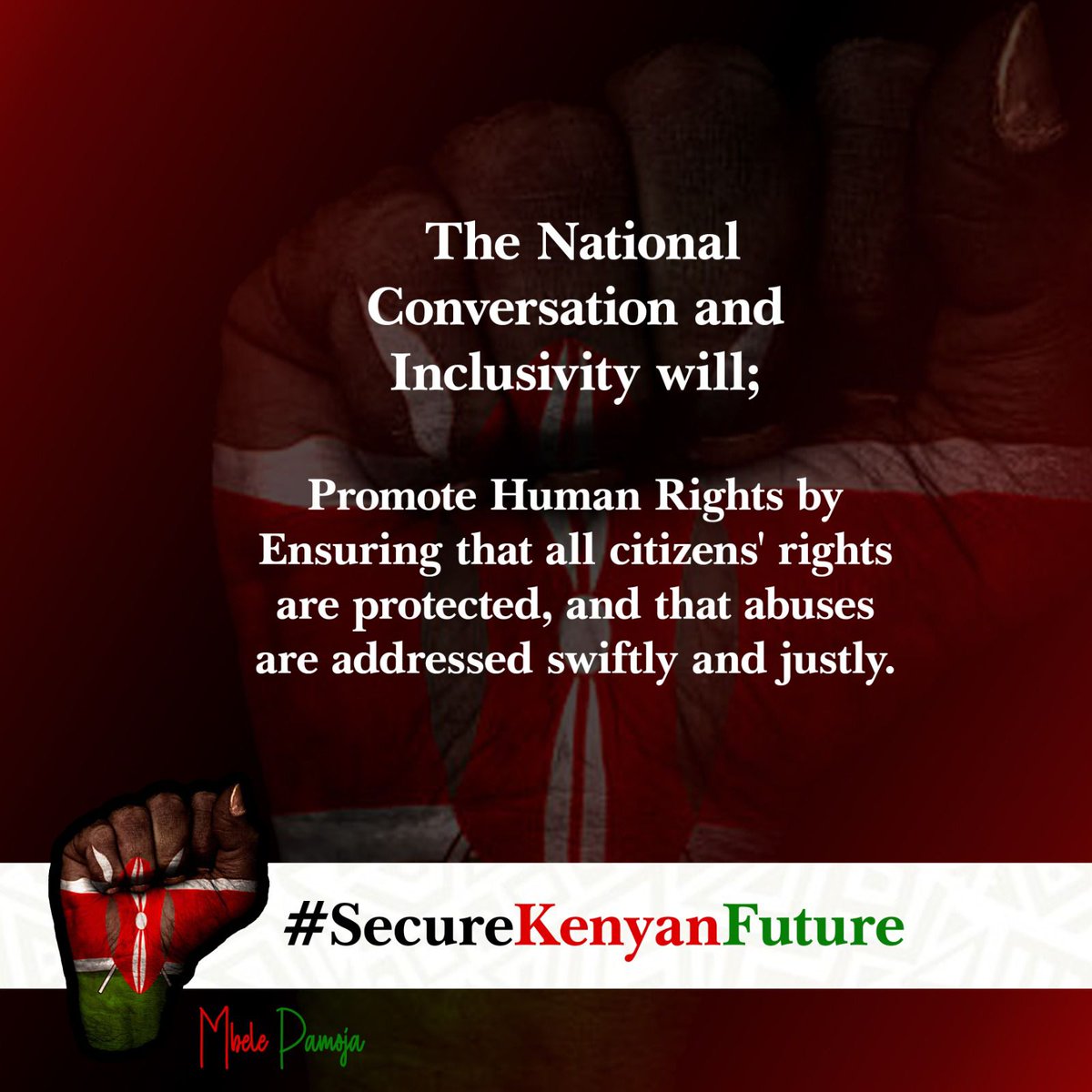 Gideon_Kitheka's tweet photo. Kenya must be a functional society against all odds.
Government must work with all leaders to form a government that carries the aspirations of all Kenyans, Gen Z included.
We must #SecureKenyanFuture and this is only possible through dialogue, peace and understanding. https://t.co/xUzqi01RJx