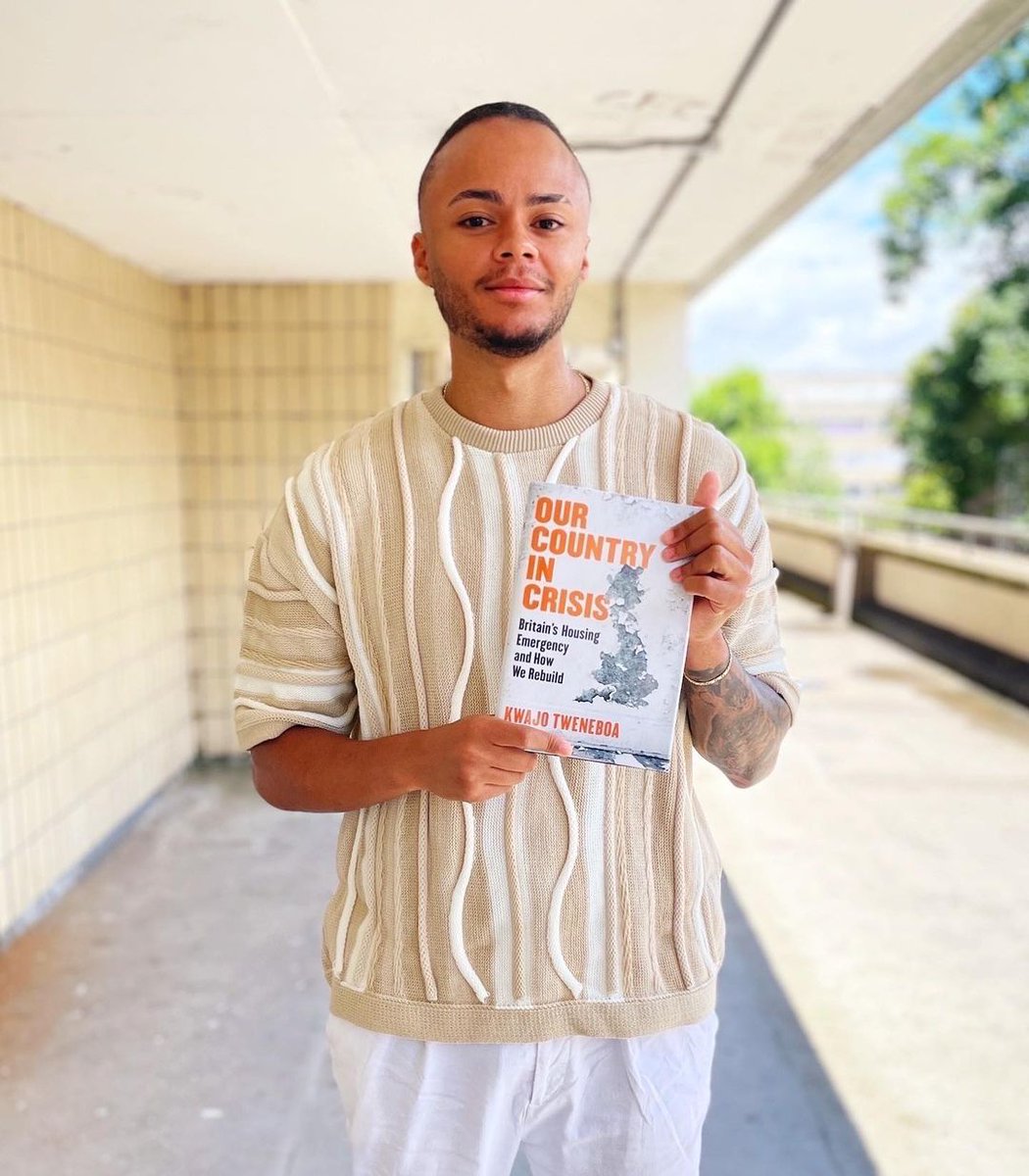 Happy Publication day <a href="/Kwajotweneboa/">KWAJO- Social Issues Campaigner</a>, whose debut book Our Country In Crisis is released today.

Our Country in Crisis looks back at decades of poor decisions and highlights the modern-day impact of the loss of social housing as a safety net. amzn.eu/d/08kOF5jG