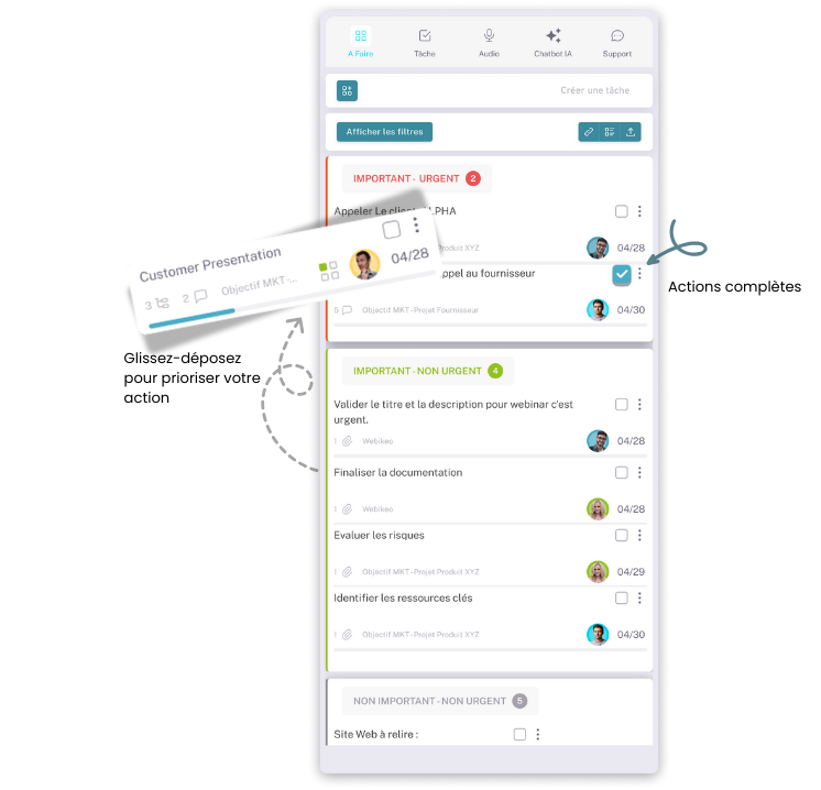 Nouvelle extension Beesy 

Retrouvez Beesy partout sur internet✨

Priorisez vos tâches directement sur l'extension, utilisez le drag&amp;drop pour changer de sujet ou de responsable.🗓️

Installez l'extension : chromewebstore.google.com/detail/beesy-t…

#Beesy #extension #New #taskmanagement