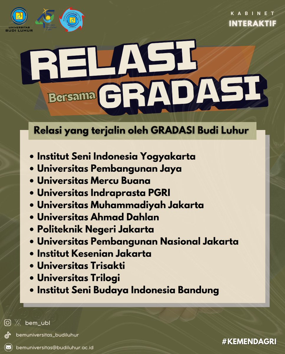 BEM Univ Budi Luhur tweet media