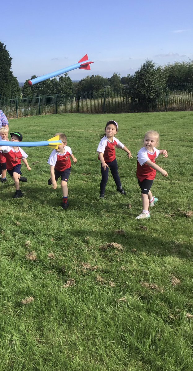 The Acorns loved participating in their first Sports Day this week. They showcased some of their P.E. skills and then had running races. What a brilliant day ☀️🏆🏃🏻‍♀️‍➡️🏃🏼‍➡️ <a href="/LT_Trust/">Learning Together Trust</a> <a href="/Haigh_St_Davids/">St. David's Haigh</a>