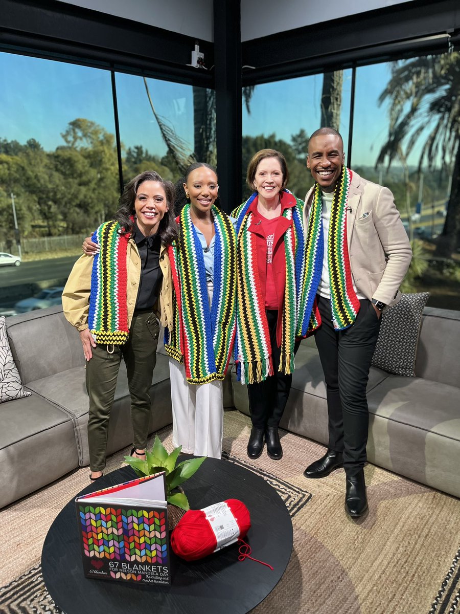 carlamackenzie7's tweet photo. What a beautiful morning on #TheMorningShowSA on @etv celebrating Nelson Mandela's legacy.

A big thank you to Carolyn Steyn, Sanctuary Mandela, Nelson Mandela Foundation, NM Children's Hospital and NM Childrens Fund. 

It's an honour to broadcast today. Happy Mandela Day! ♥️ https://t.co/BxiA6BqYZV