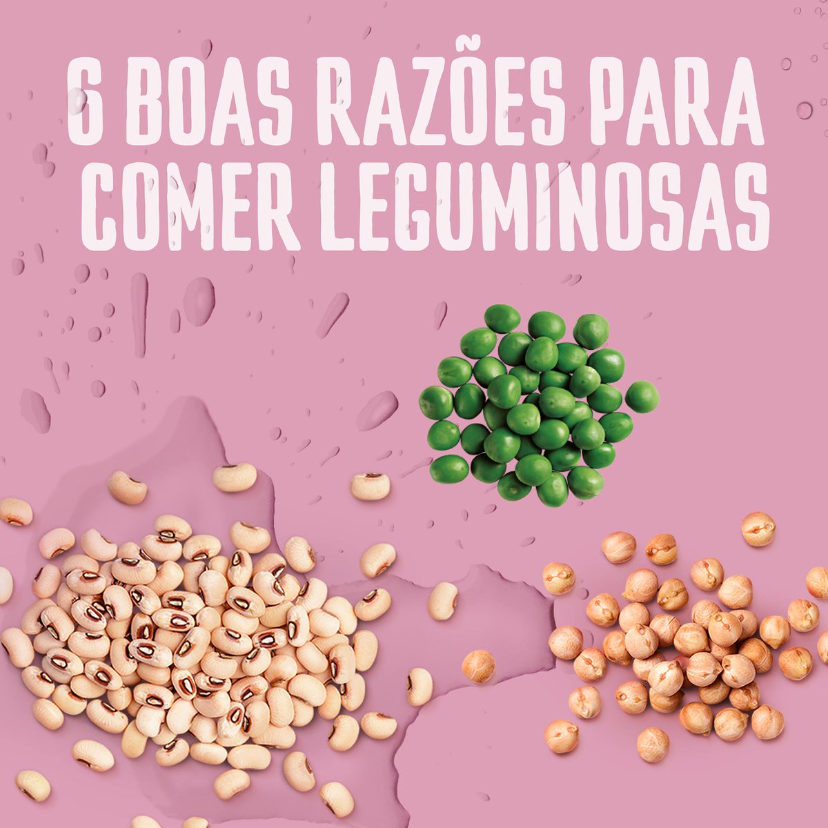 SNS_Portugal's tweet photo. 📌 A @DGSaude apresenta 6 boas razões para comer mais leguminosas.
Comer melhor, uma receita para a vida! 👍
#Saúde #SNS #DGS #receitaparaavida #comermelhor #UmConselhodaDGS https://t.co/EoPQIR4H4h